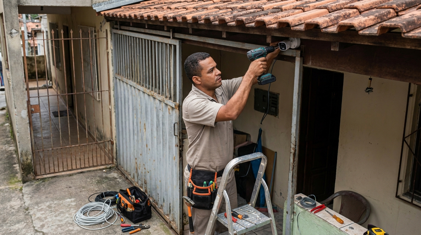 Instalacao de cameras de seguranca em Divinópolis‑MG