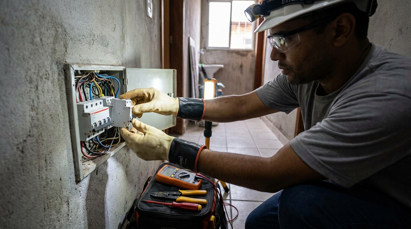 Instalacao de disjuntor profissional em Divinópolis‑MG